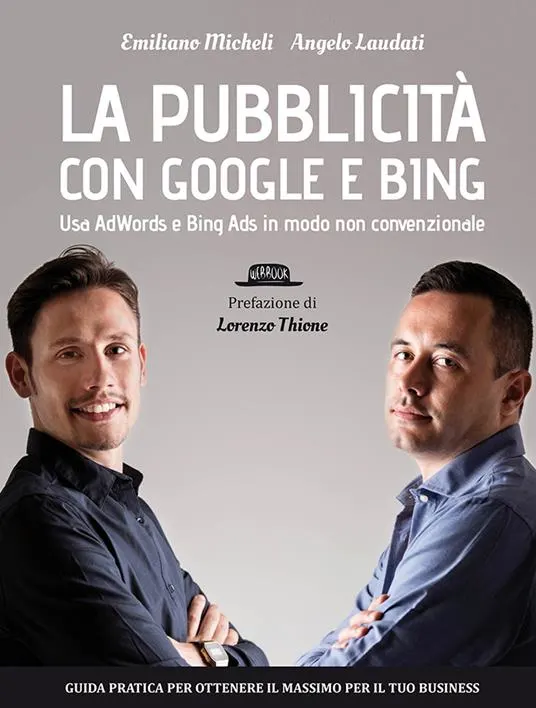 Copertina del libro La pubblicità con Google e Bing